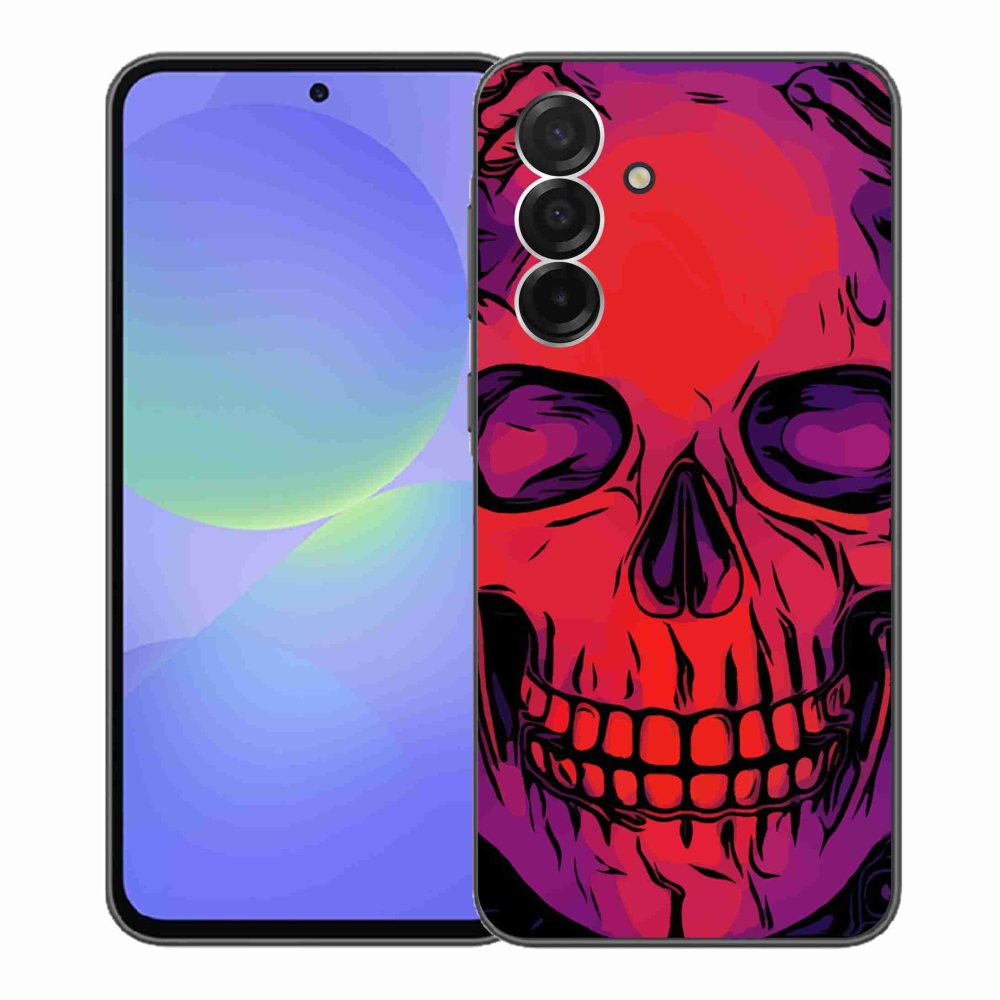 Gélový kryt mmCase na Samsung Galaxy A36 5G - lebka