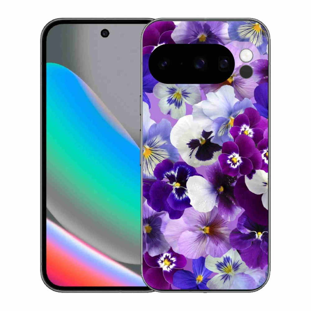 Gélový kryt mmCase na Google Pixel 10 Pro - kvety 9