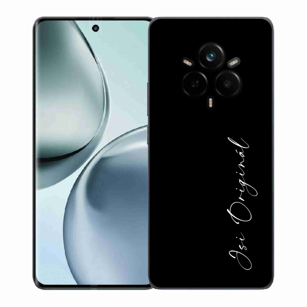 Gélový kryt mmCase na Realme 14 Pro+ 5G - si originál čierne pozadie