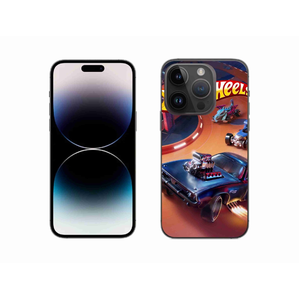 Gélový kryt mmCase na iPhone 14 Pro 6.1 - hot wheels