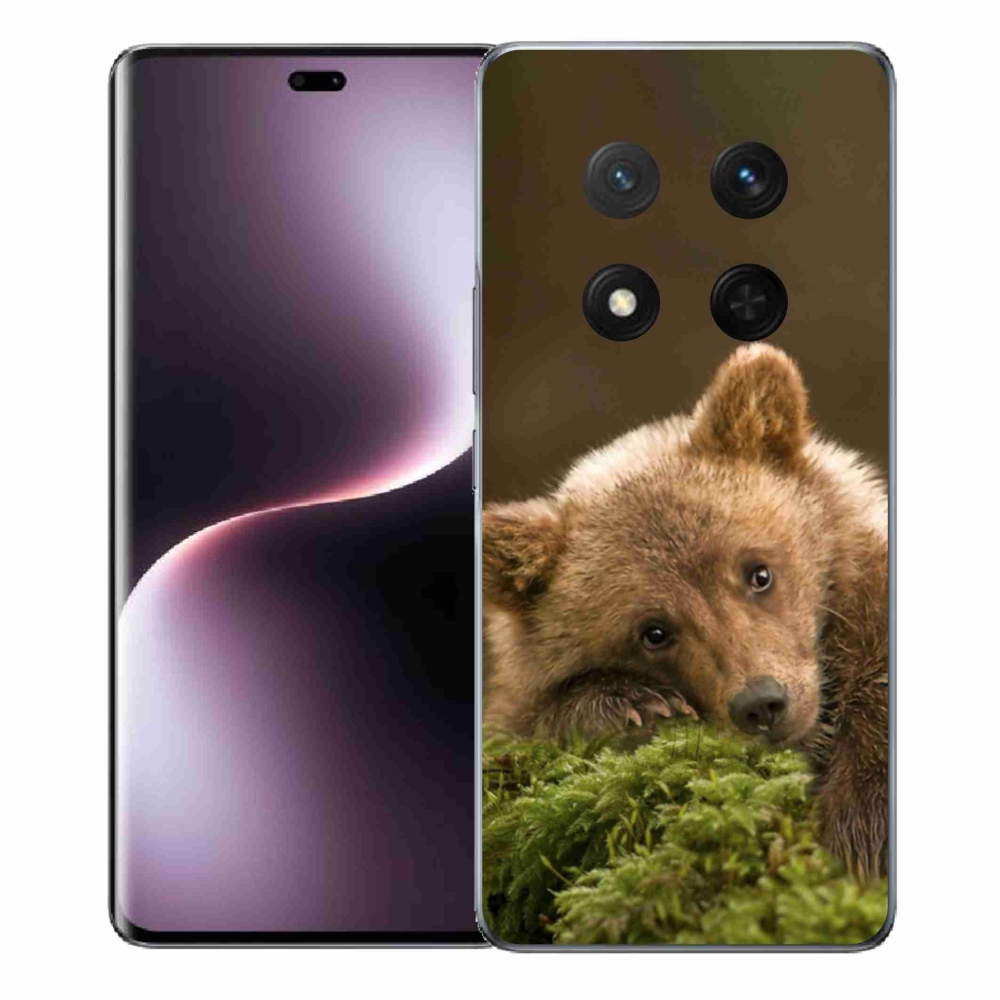 Gélový kryt mmCase na Honor Magic 7 Lite 5G - medveď