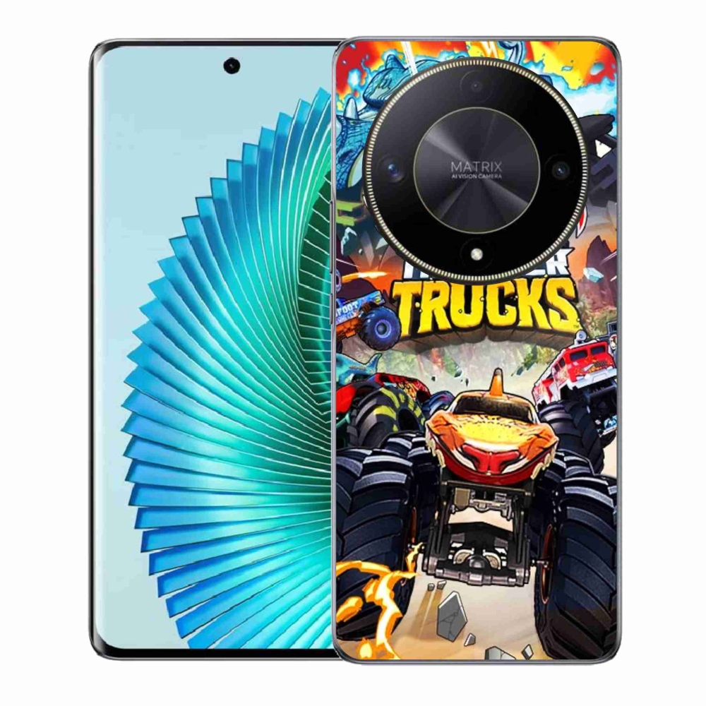 Gélový kryt mmCase na Honor Magic 6 Lite 5G - hot wheels 2