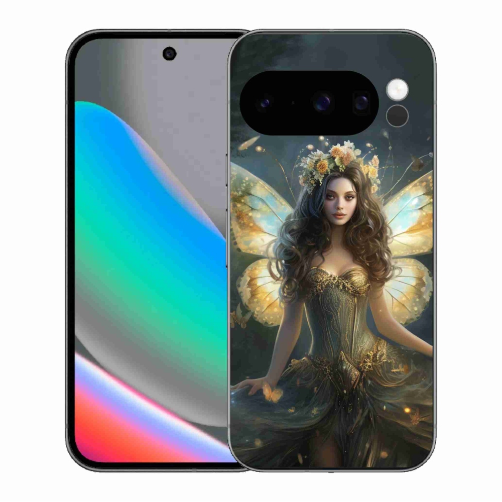 Gélový kryt mmCase na Google Pixel 10 Pro - motýlia žena
