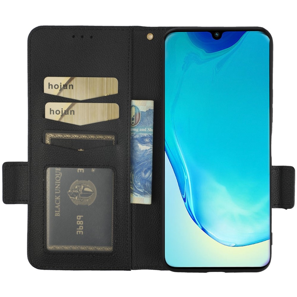 Wallet knižkové púzdro na Vivo X80 Lite - čierne