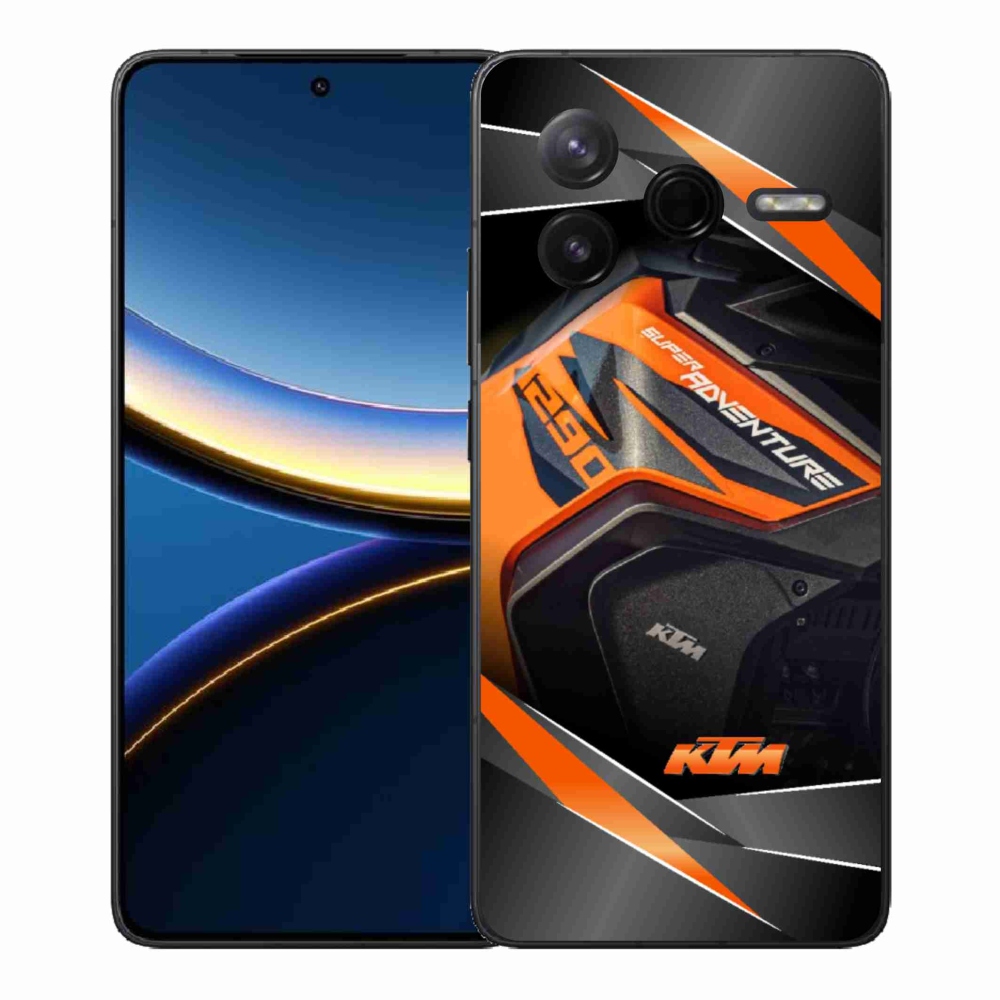 Gélový kryt mmCase na Xiaomi Poco F7 Pro - motorka ktm