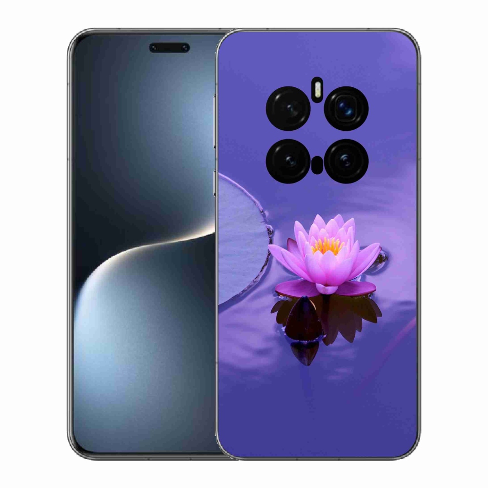 Gélový kryt mmCase na Honor Magic 7 Pro 5G - kvet na hladine