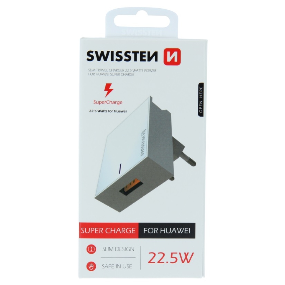 SWISSTEN sieťová nabíjačka pre Huawei 22,5 W