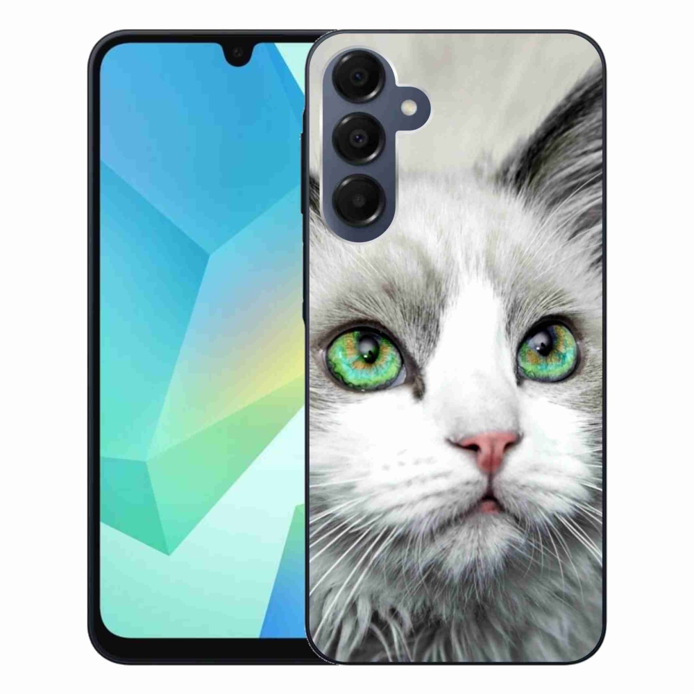 Gélový kryt mmCase na Samsung Galaxy A16 4G/5G - mačacie pohľad