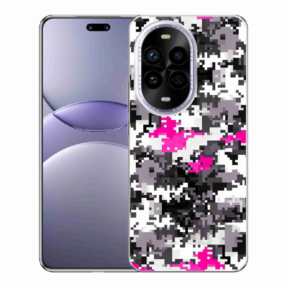 Gélový kryt mmCase na Huawei Nova 13 Pro 5G - maskáčový vzor 4