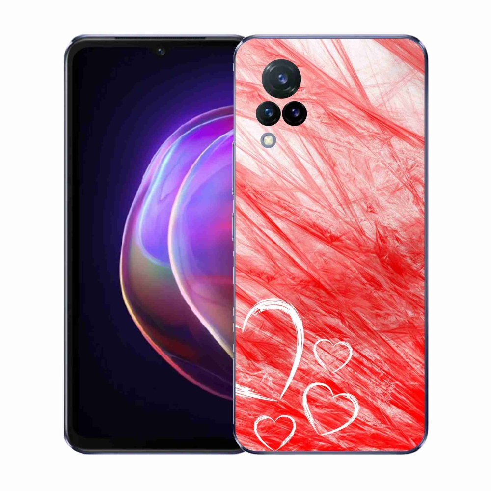 Gélový kryt mmCase na Vivo V21 4G/5G - heart