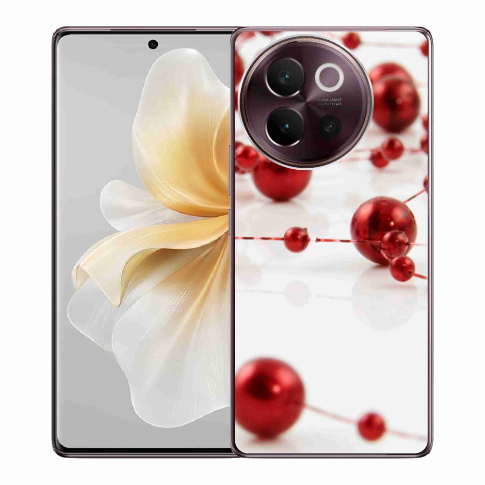 Gélový kryt mmCase na Vivo V40 Lite 5G - vianočná reťaz
