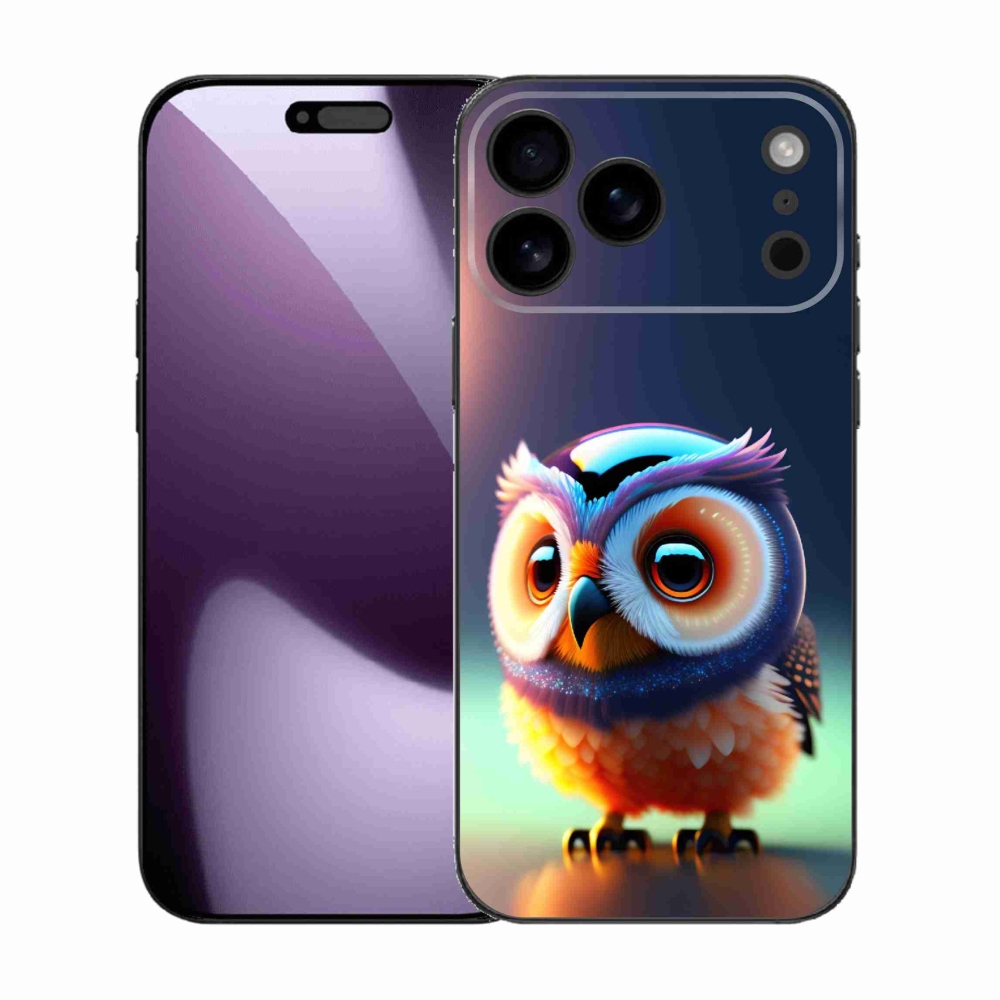 Gélový kryt mmCase na iPhone 17 Pro Max - sovička