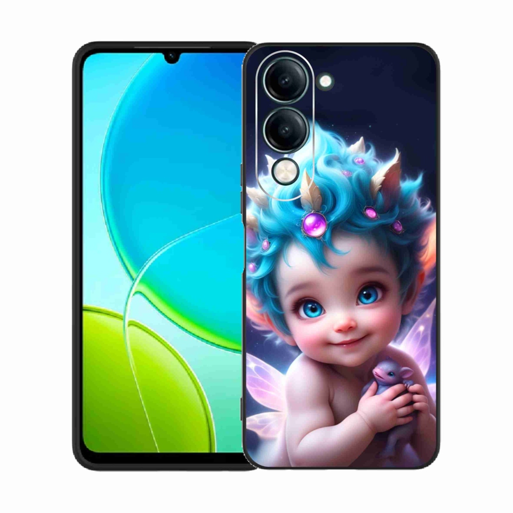 Gélový kryt mmCase na Vivo Y29s 5G - dieťa s motýlími krídlami