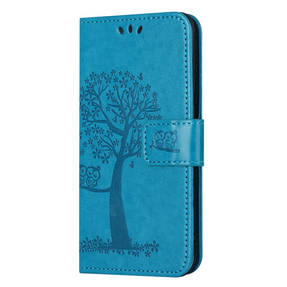 Tree knižkové púzdro na Samsung Galaxy A35 5G - modré