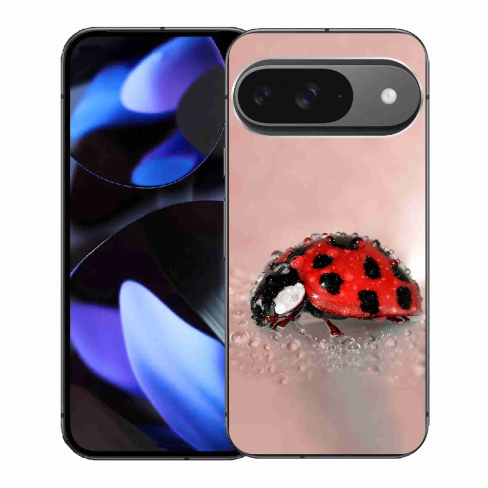 Gélový kryt mmCase na Google Pixel 9/9 Pro - lienka