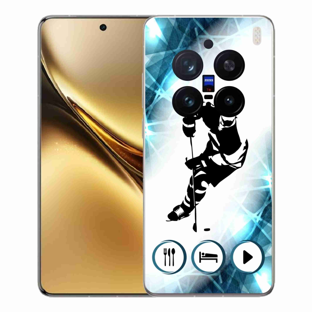 Gélový kryt mmCase na Vivo X200 Pro 5G - hokej 1