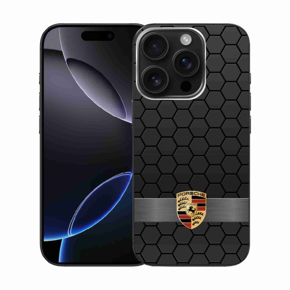 Gélový kryt mmCase na iPhone 16 Pro - porsche