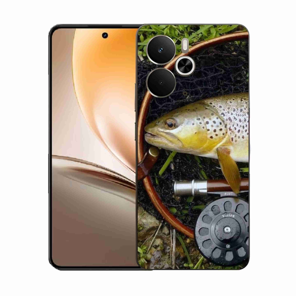 Gélový kryt mmCase na Realme 14 5G - pstruh 2