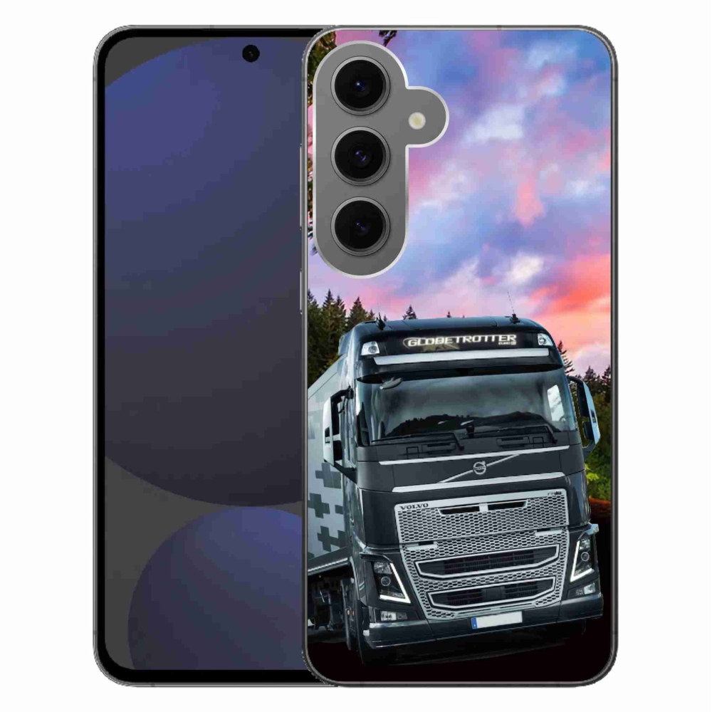 Gélový kryt mmCase na Samsung Galaxy S24 FE - kamión 2