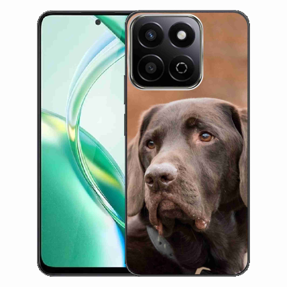 Gélový obal mmCase na Honor 200 Smart 5G - hnedý labrador