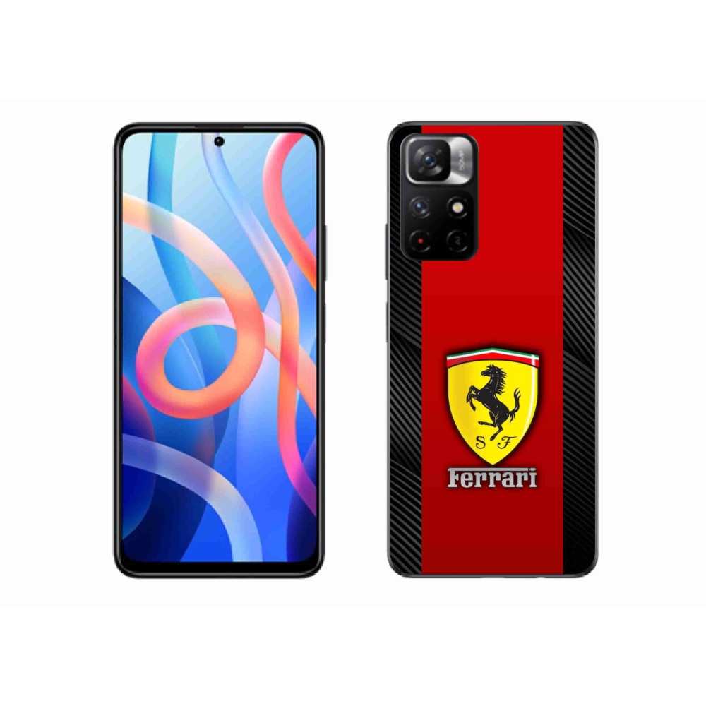 Gélový kryt mmCase na Xiaomi Poco M4 Pro 5G - ferrari