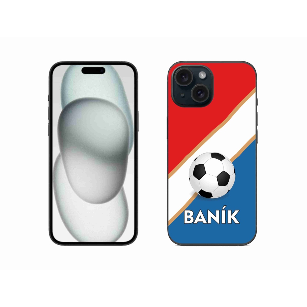 Gélový kryt mmCase na iPhone 15 - Baník