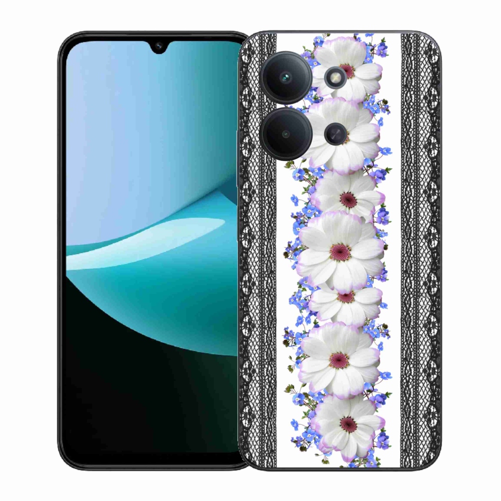 Gélový kryt mmCase na Xiaomi Redmi 15C 4G (171mm)/Poco C85 4G (171mm) - kvety 8