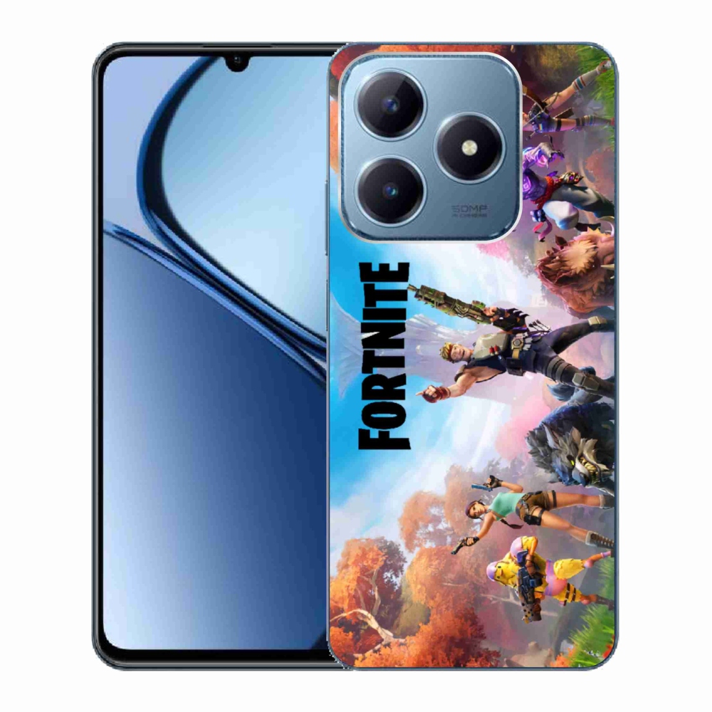 Gélový kryt mmCase na Realme C63 - fortnite 1