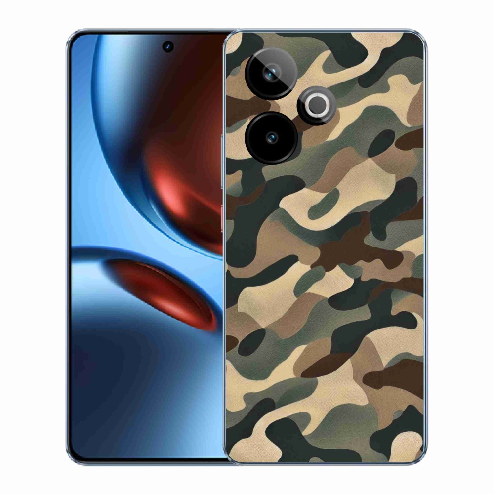 Gélový kryt mmCase na Realme GT 7 5G/GT 7T 5G - maskáčový vzor 11