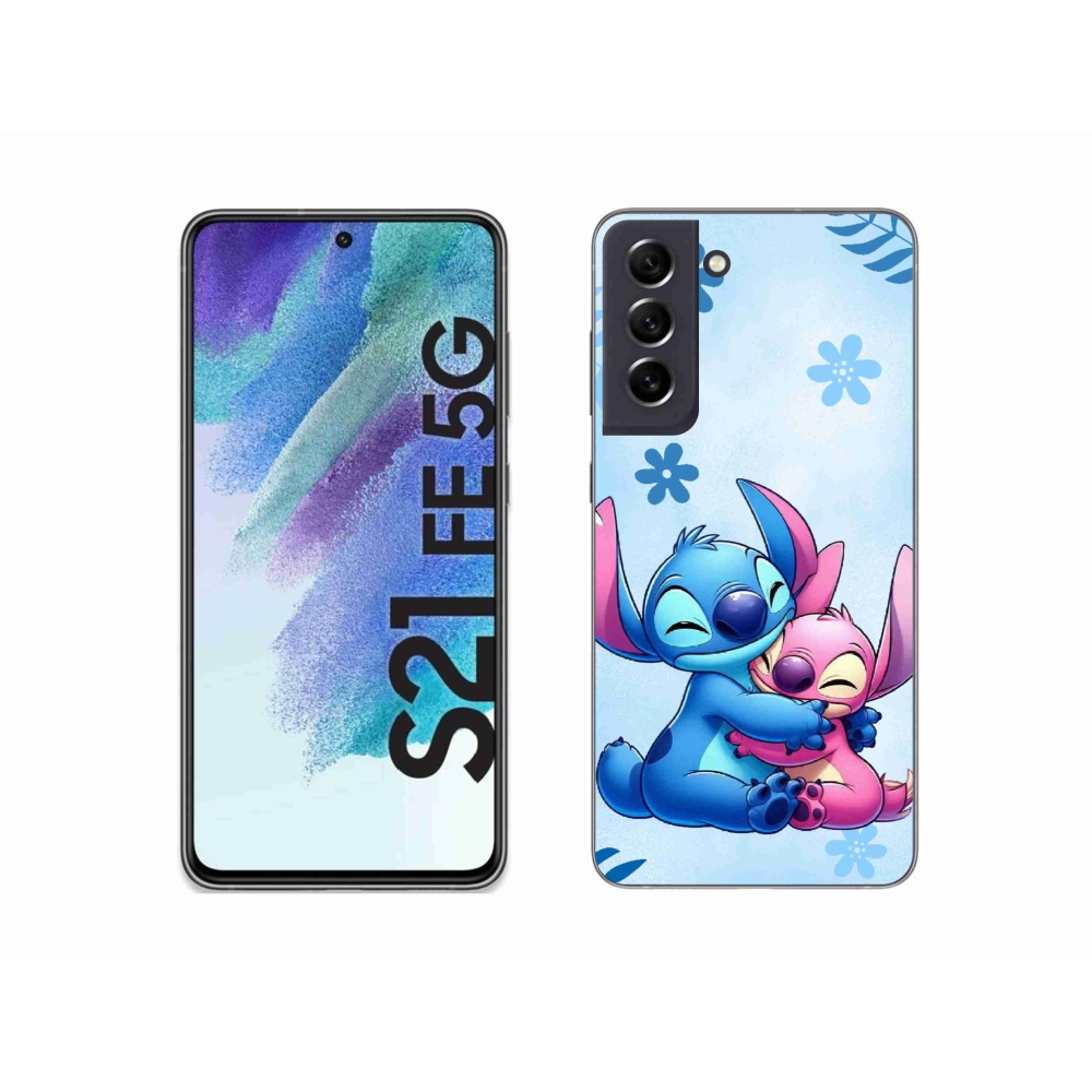 Gélový kryt mmCase na Samsung Galaxy S21 FE 5G - stitch 1