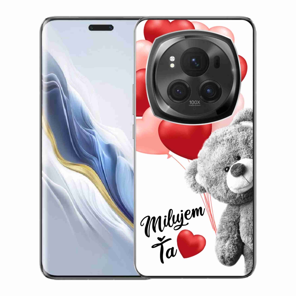 Gélový obal mmCase na Honor Magic 6 Pro 5G - milujem Ťa sk