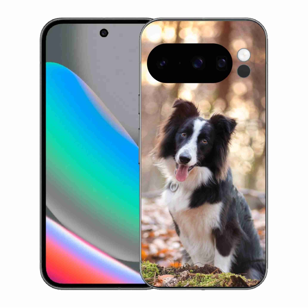 Gélový kryt mmCase na Google Pixel 10 Pro - border kólia 1