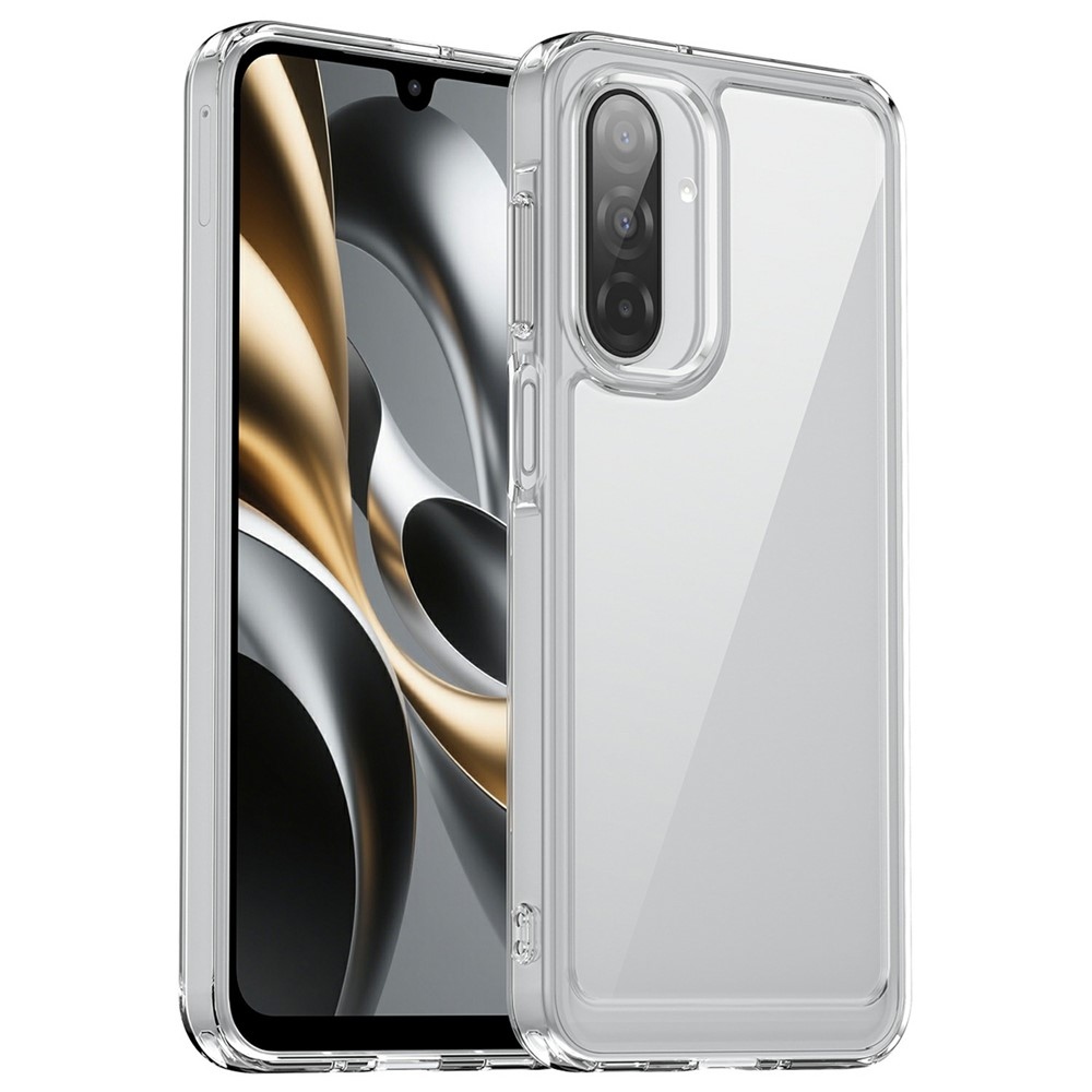 Gélový obal s pevným chrbtom na Samsung Galaxy A17 5G - priehľadný