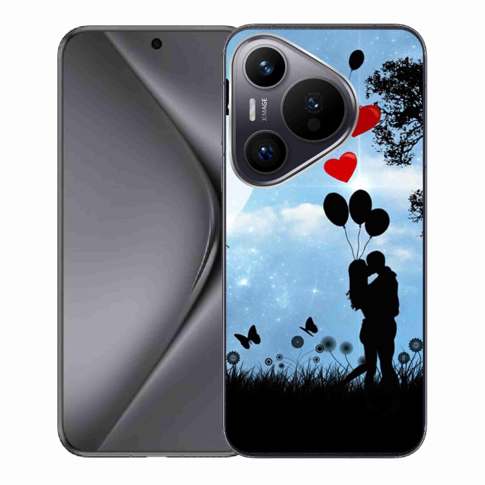 Gélový obal mmCase na Huawei Pura 70 - zamilovaný pár