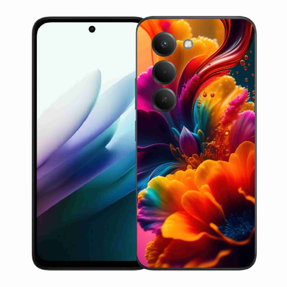 Gélový kryt mmCase na Xiaomi Redmi 15 4G/5G (171mm) - abstraktný motív 2