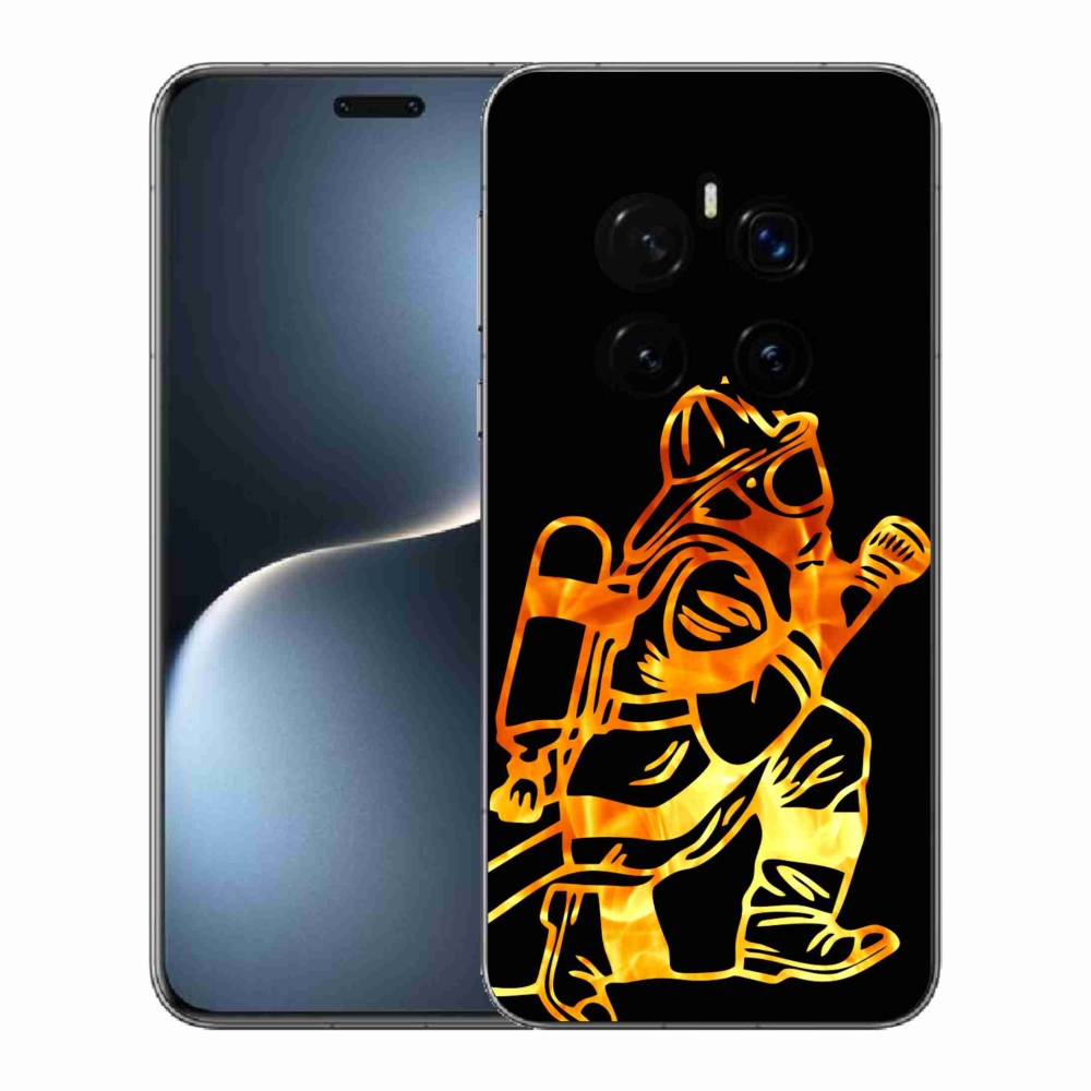 Gélový kryt mmCase na Honor Magic 7 Pro 5G - hasič 1