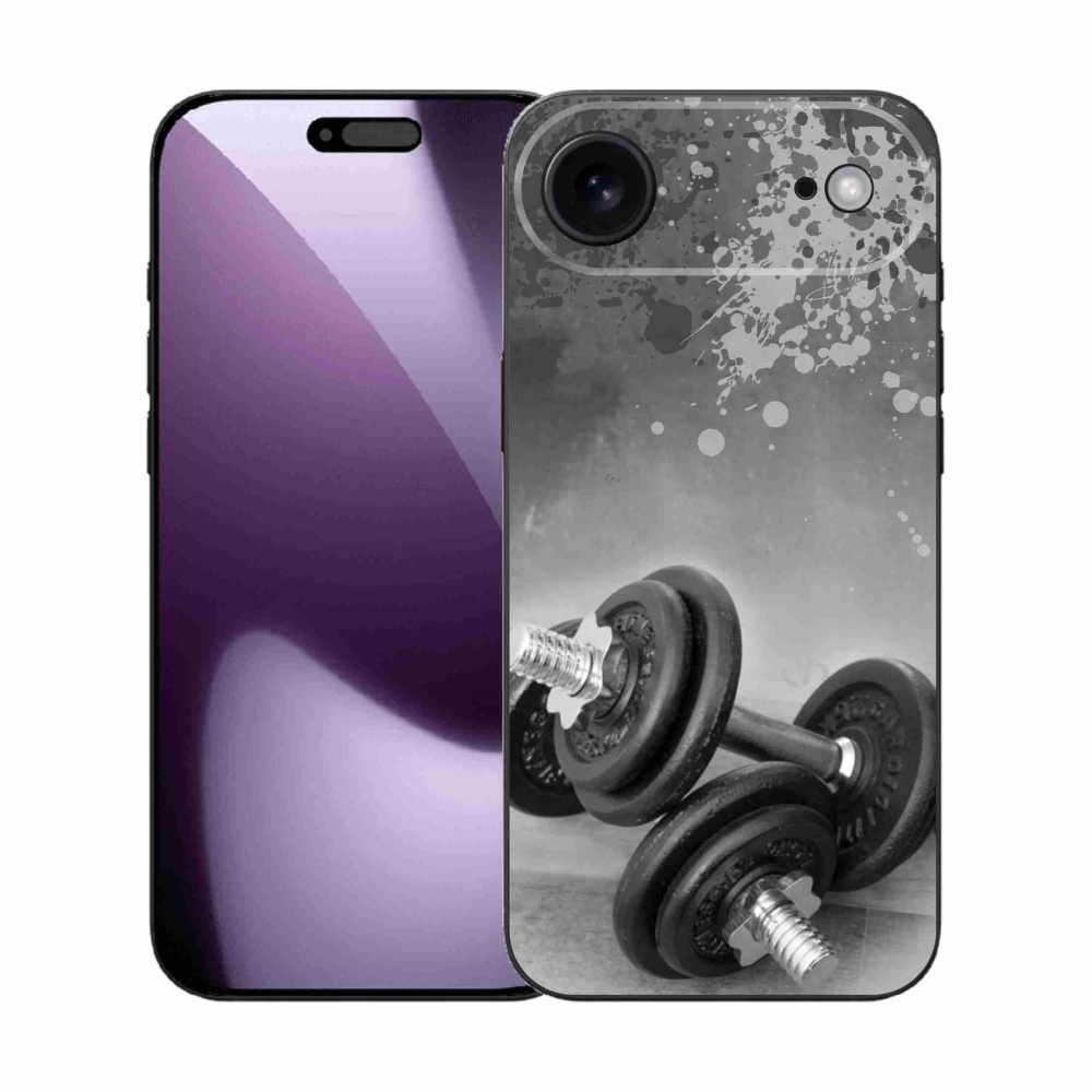 Gélový kryt mmCase na iPhone 17 Air - činky 1