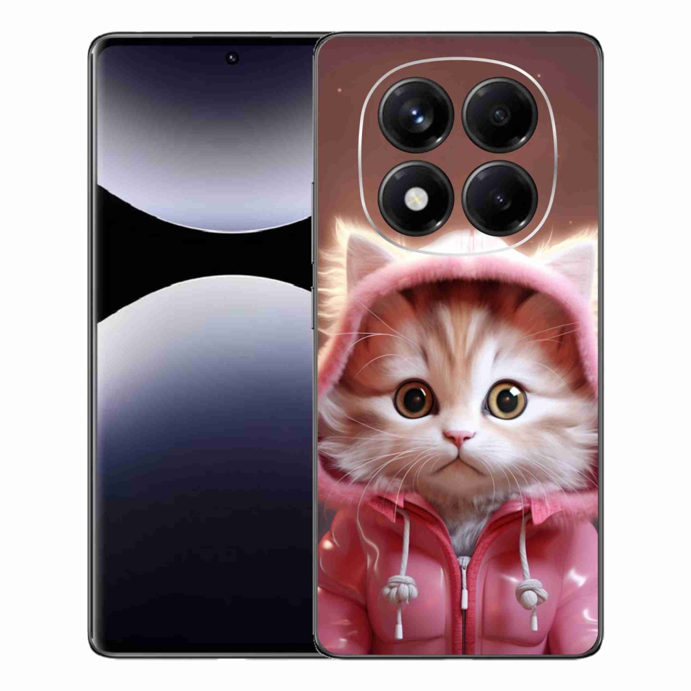 Gélový kryt mmCase na Xiaomi Redmi Note 14 Pro - roztomilé mačiatko 3