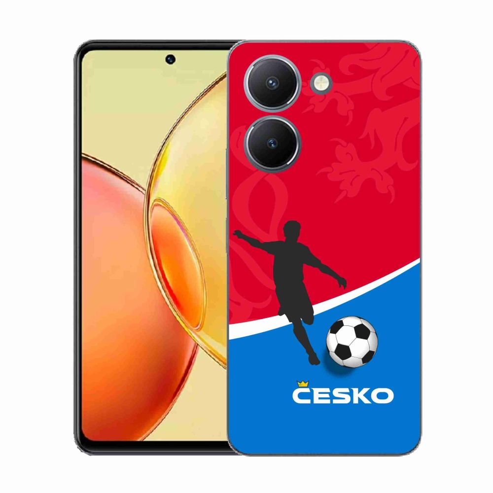 Gélový kryt mmCase na Vivo Y36 - futbal Česko