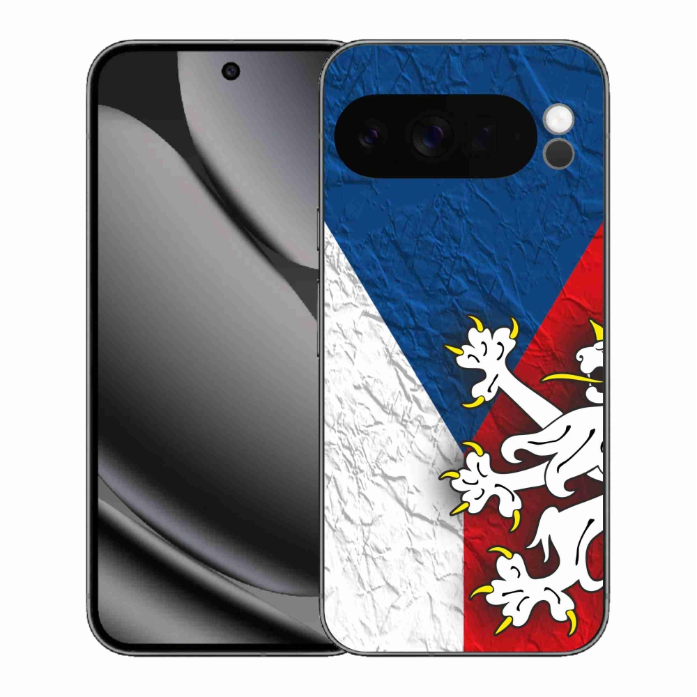 Gélový kryt mmCase na Google Pixel 10 Pro XL - česká vlajka 1