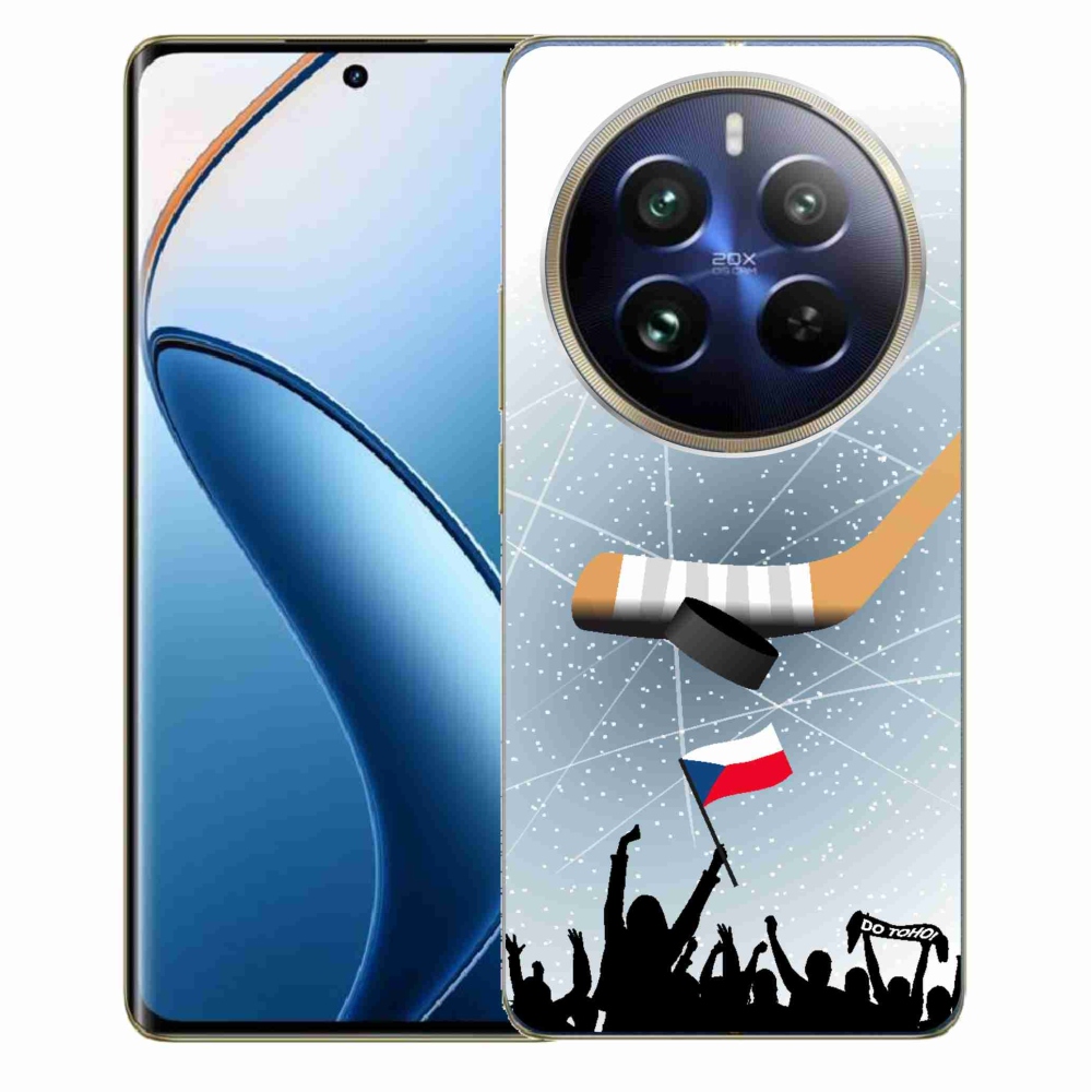 Gélový kryt mmCase na Realme 12 Pro 5G/12 Pro+ 5G - fanúšikovia hokeja