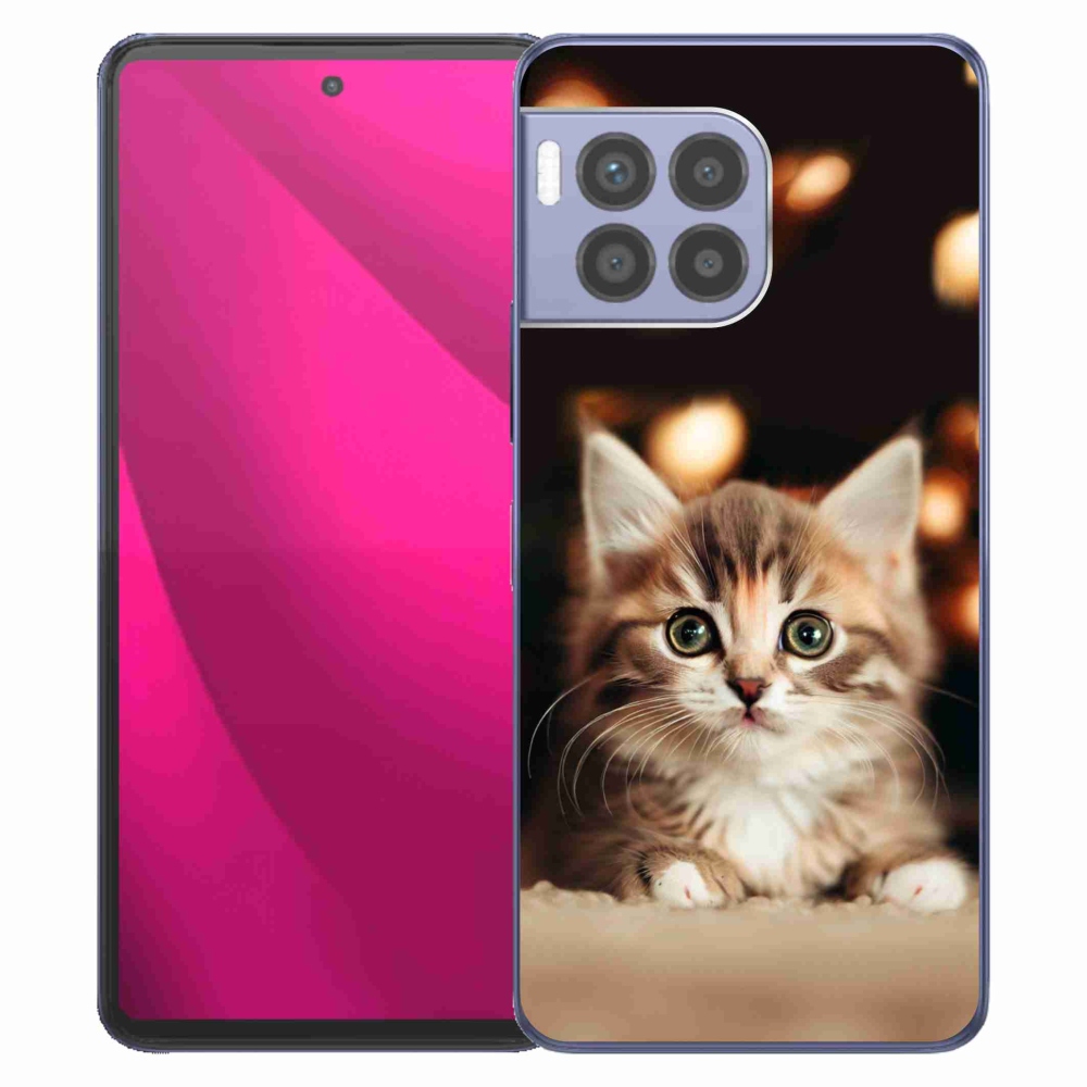 Gélový kryt mmCase na T-Mobile T Phone 2 Pro - roztomilé mačiatko 2