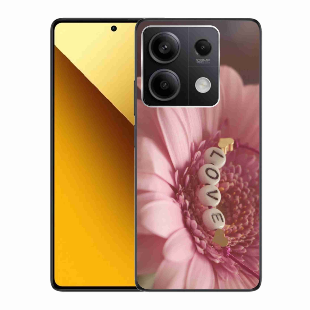 Gélový kryt mmCase na Xiaomi Redmi Note 13 5G - prívesok love