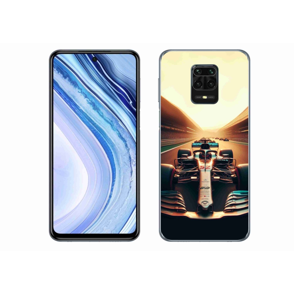 Gélový kryt mmCase na Xiaomi Redmi Note 9S - formula 1