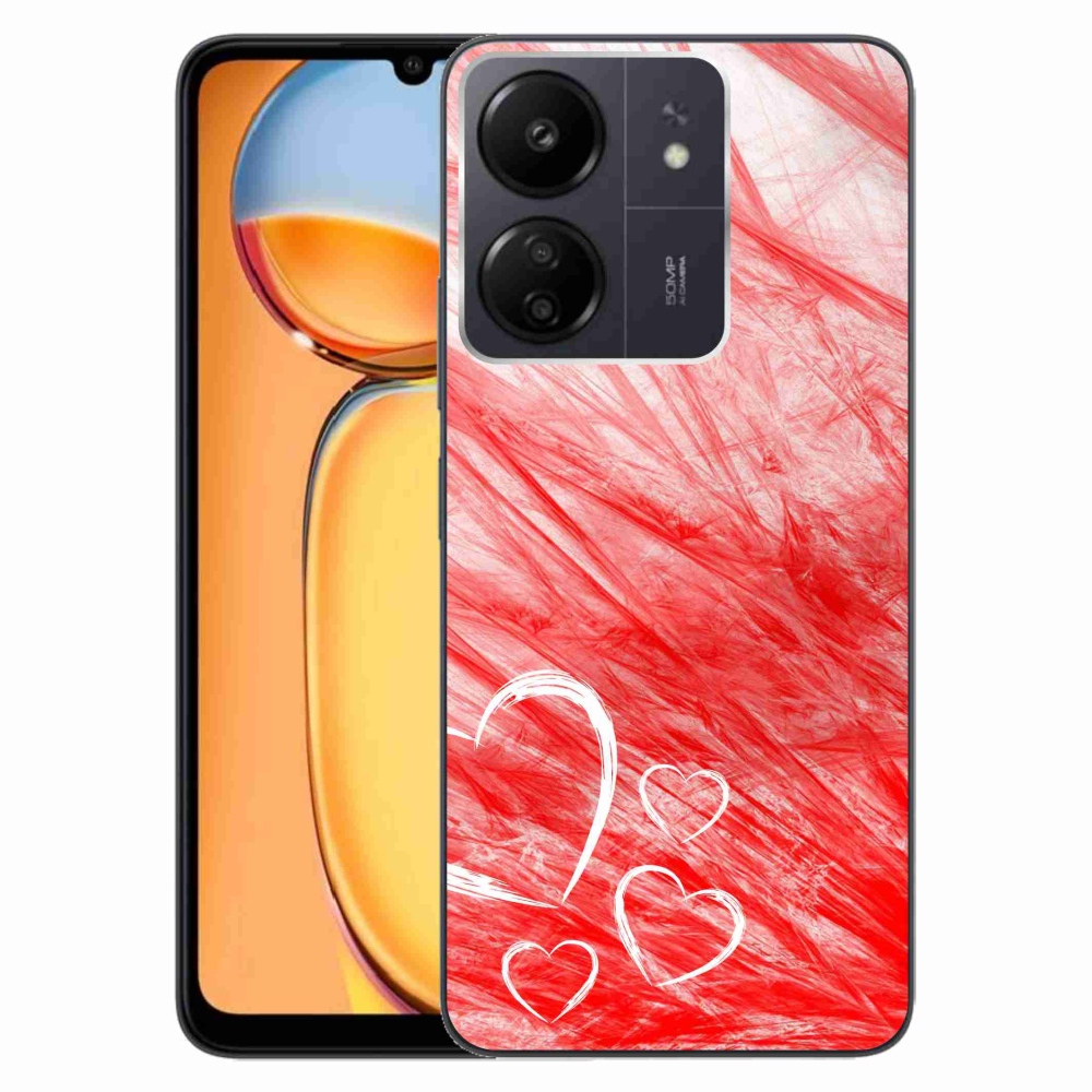 Gélový kryt mmCase na Xiaomi Poco C65/Redmi 13C - heart