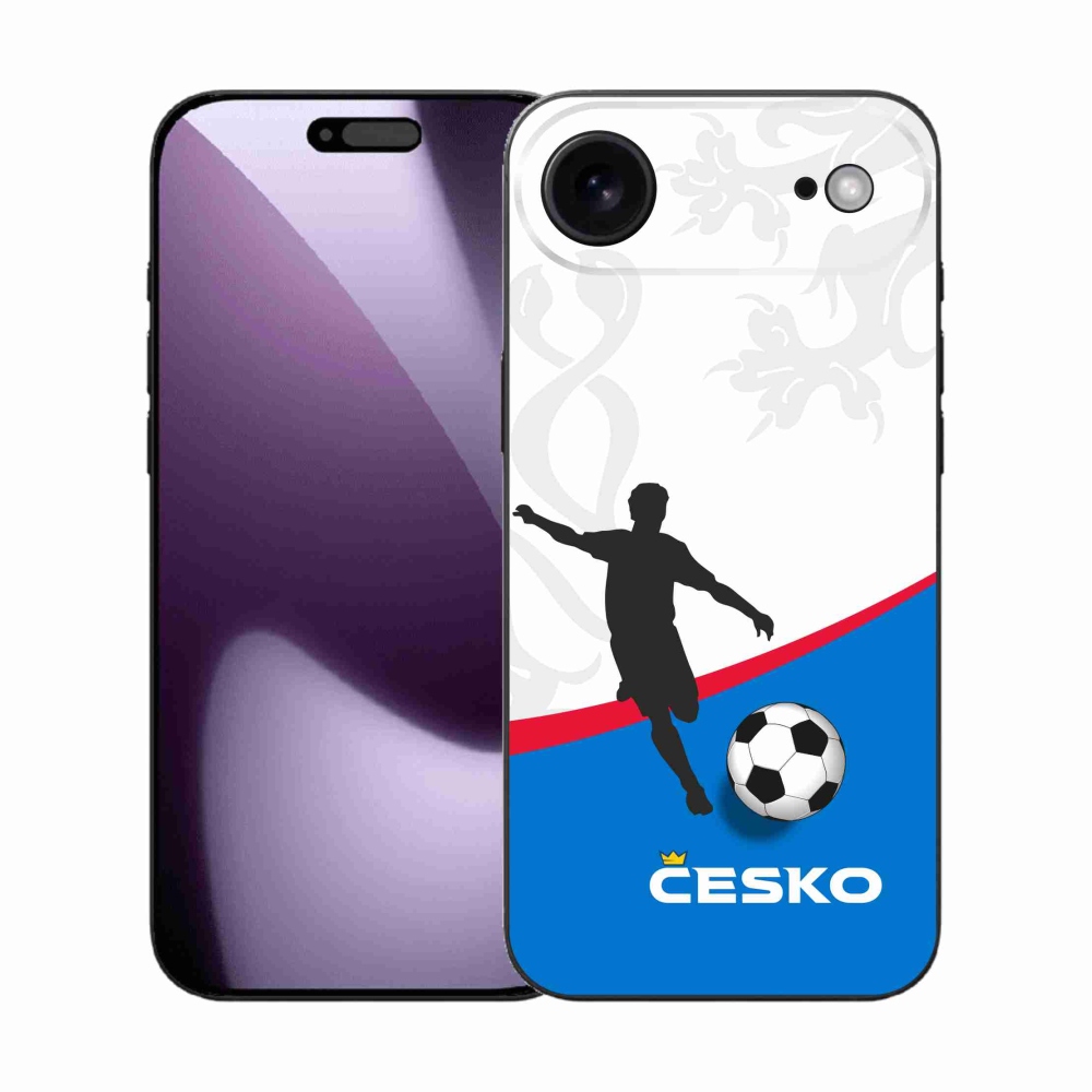 Gélový kryt mmCase na iPhone 17 Air - futbal Česko 1