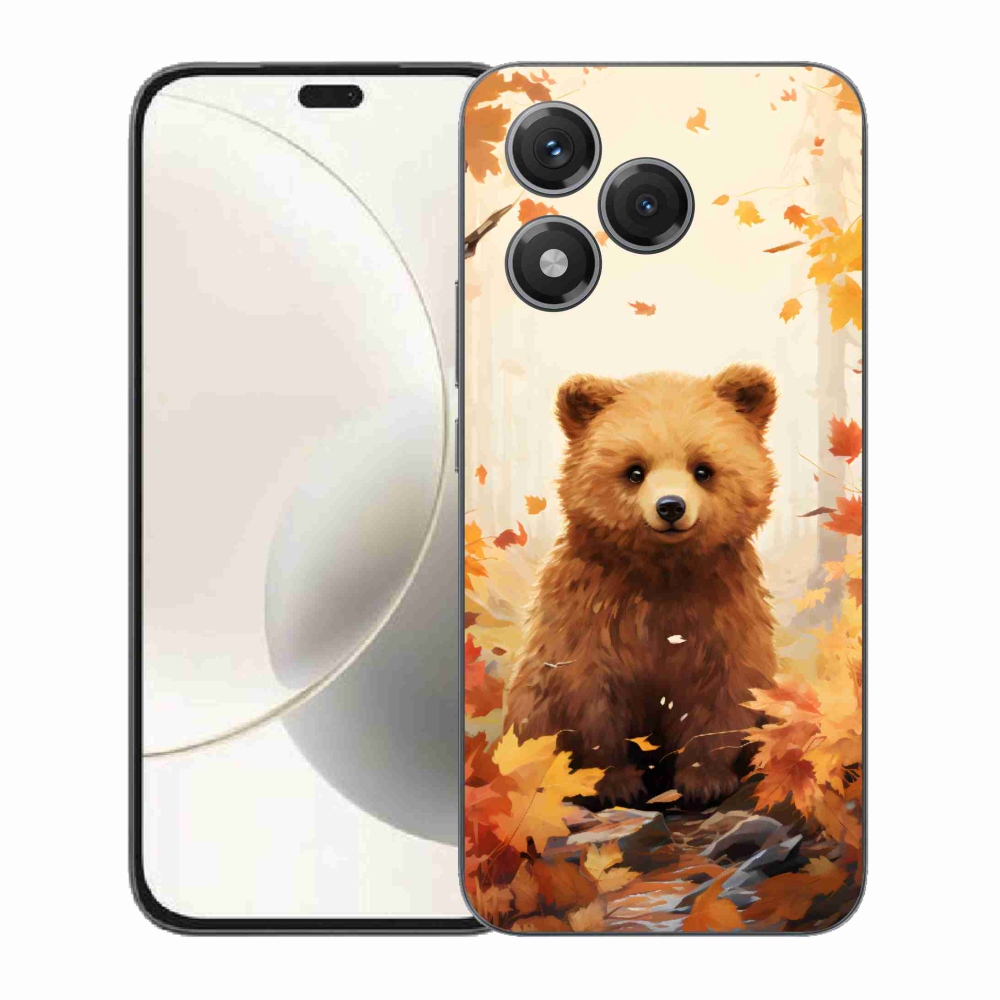 Gélový kryt mmCase na Honor 400 Lite - medveď v lese
