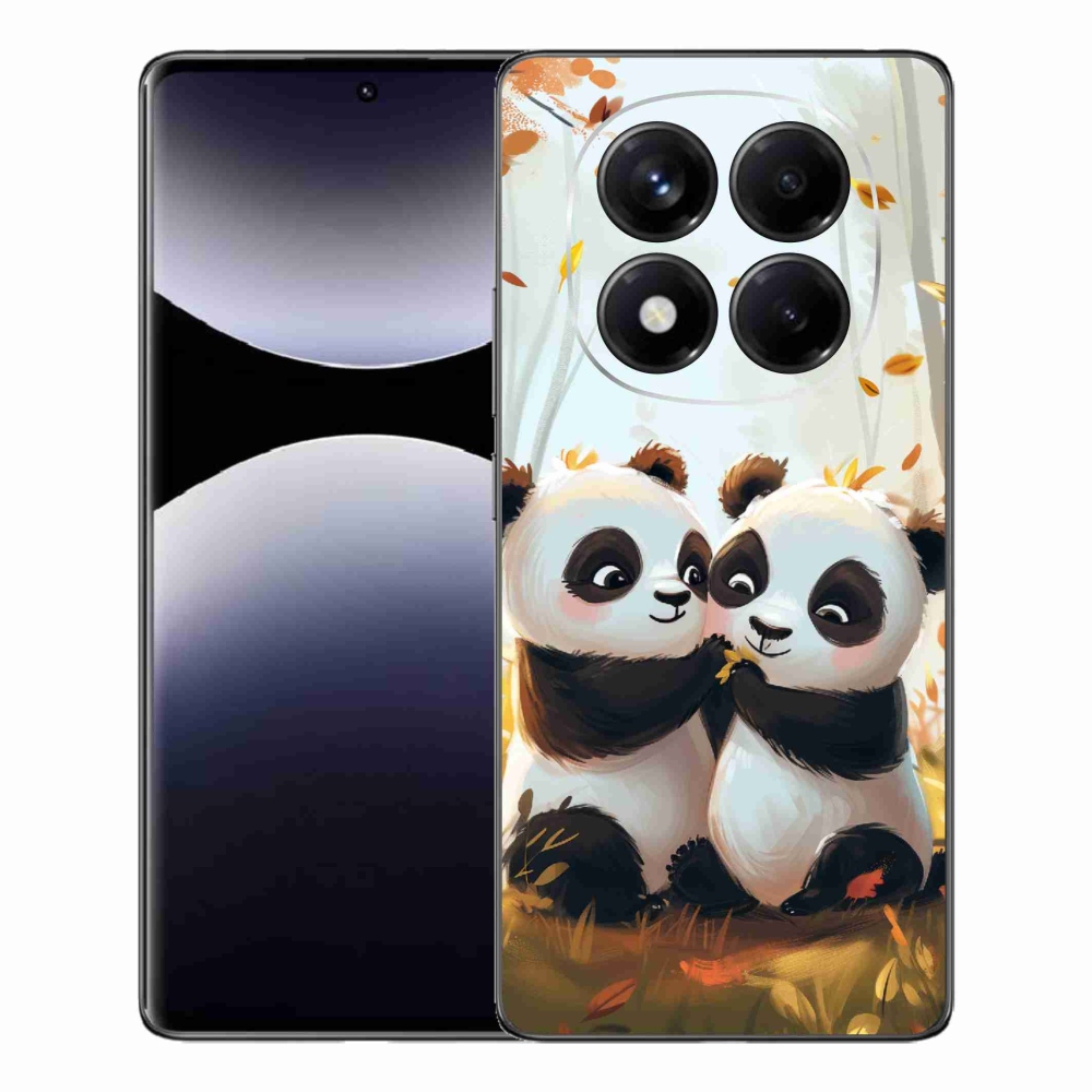 Gélový kryt mmCase na Xiaomi Redmi Note 14 Pro - pandy
