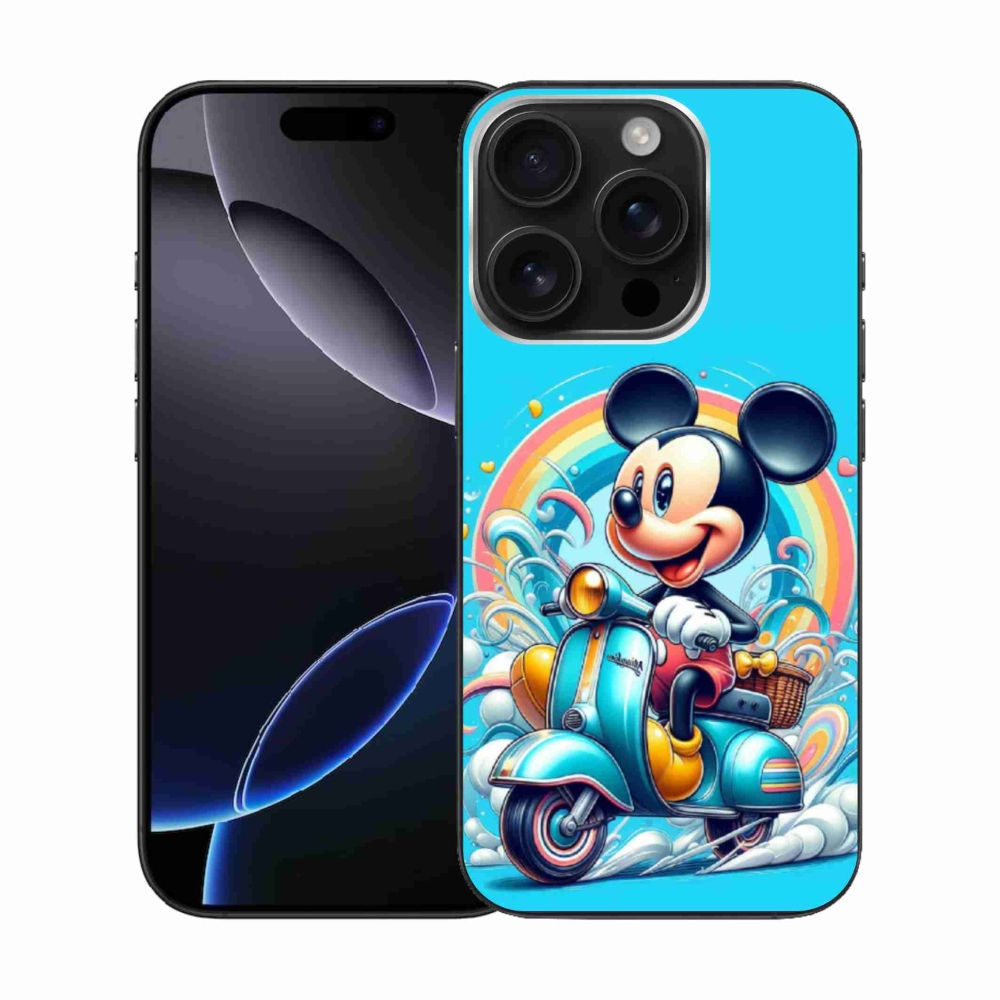 Gélový kryt mmCase na iPhone 16 Pro - mickey mouse 2