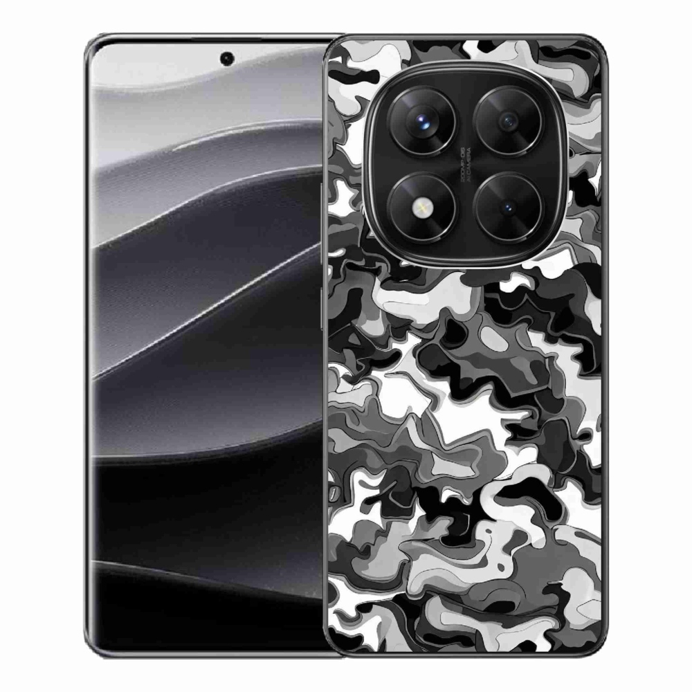 Gélový kryt mmCase na Xiaomi Redmi Note 14 Pro 5G/Poco X7 5G - maskáčový vzor 3